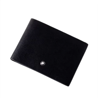 Carteira Masculino Mont Blanc Lisa 100% Couro De Cordeiro