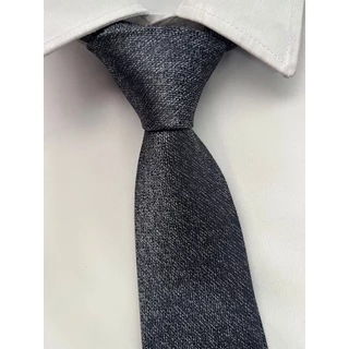 Gravata Semi Slim Cinza - 2400 Fios