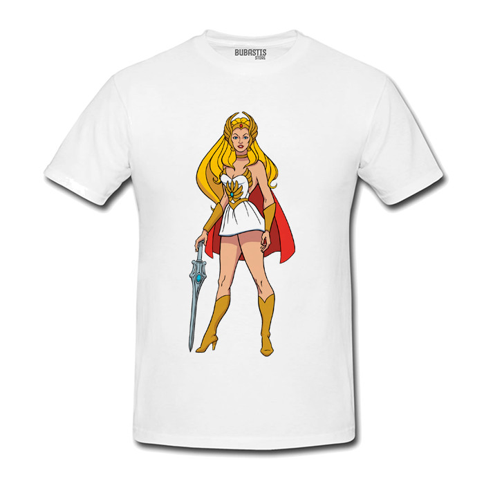 Camiseta Estampada Camisa She Ra Super Heroína Anos 80 Desenho Clássico ...