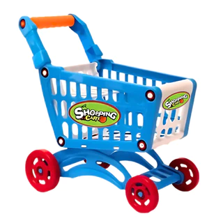 Carrinho de Compras Infantil Solapa Azul CBS0225B - Castela