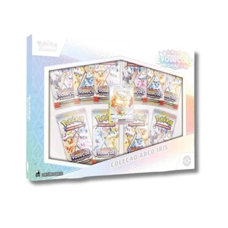 Box Pokemon EV8.5 Evoluções Prismáticas - Coleção Arco Íris Copag - 35242