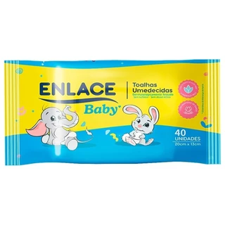 Toalhas Umedecidas Enlace - Pacote com 40 Toalhas em Oferta na Shopee