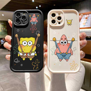 Para Redmi Note 12 10 11 11S 9 8 9S 10S 12S PRO MAX 11SE Redmi 9A 13C 12C 10C 9T 10 Prime 10X 9c NFC 9i 9AT 12 A1 A2 A1+ A2+ 10A 11A 9 Power Mi 11 12 Lite POCO C50 C51 C55 Caixa De Telefone À Prova De Choque O Bob Esponja Patrick Angel Eyes