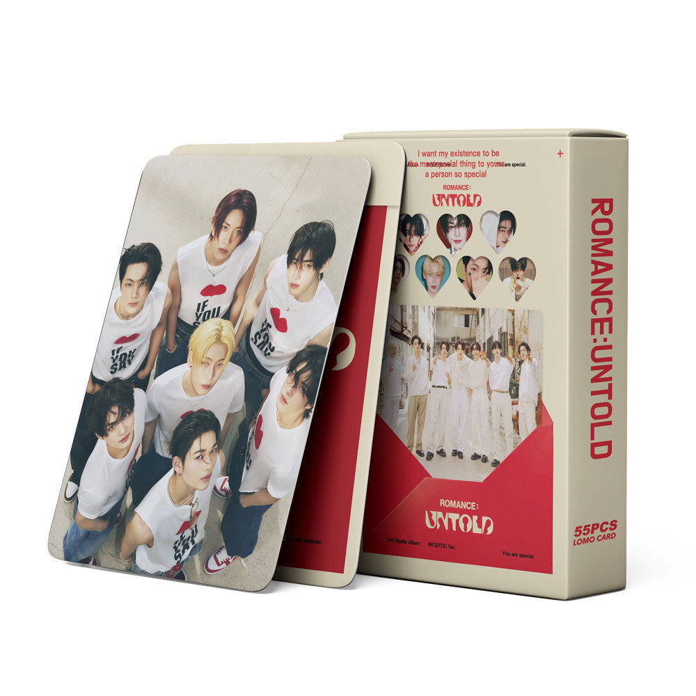 LINXX 55 Pcs ENHYPEN ROMANCE UNTOLD Álbum Lomo Card Kpop