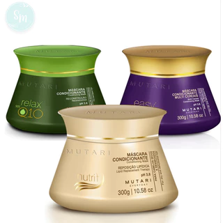 Kit Cronograma Capilar Mutari - 3 Mascaras 300g