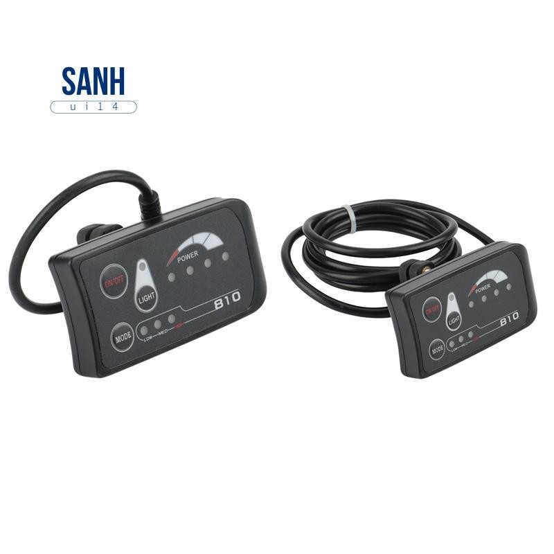 Conector LED Display Connector 810 Para Bicicleta Elétrica Medidor De Velocidade De Ciclismo Conecte Farol Ebike E Controlador