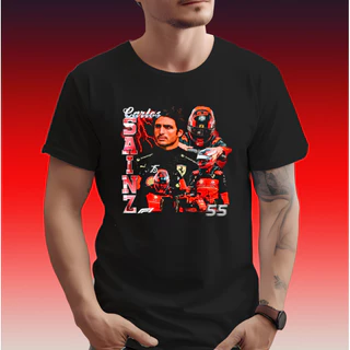 Camisa Camiseta Carlos Sainz Formula 1 Red Bull Team Blusa Corrida Carro drift vintage - Liberty