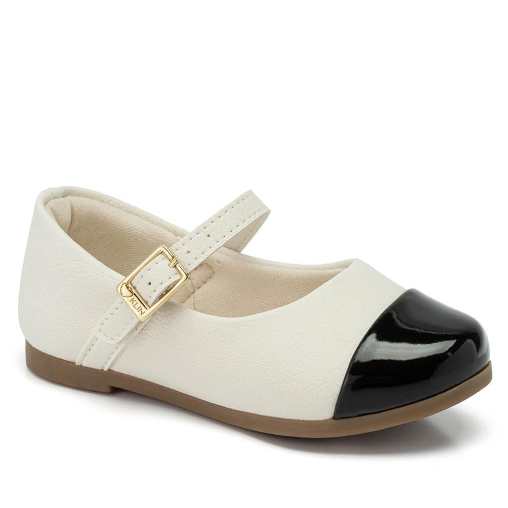 Sapatilha Infantil Klin Princesa 152 Off White | Shopee Brasil