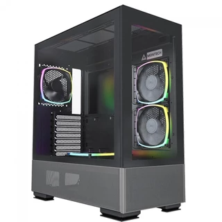 Gabinete Gamer Montech Sky Two Mid Tower Vidro ATX C/ 4 Fans