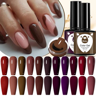 XEIJAYI 11Pcs 7.3ml Verniz Híbrido Semipermanente Preto Vermelho Cor Gel Polidor De Unhas Arte UV Suprimentos Para Profissionais