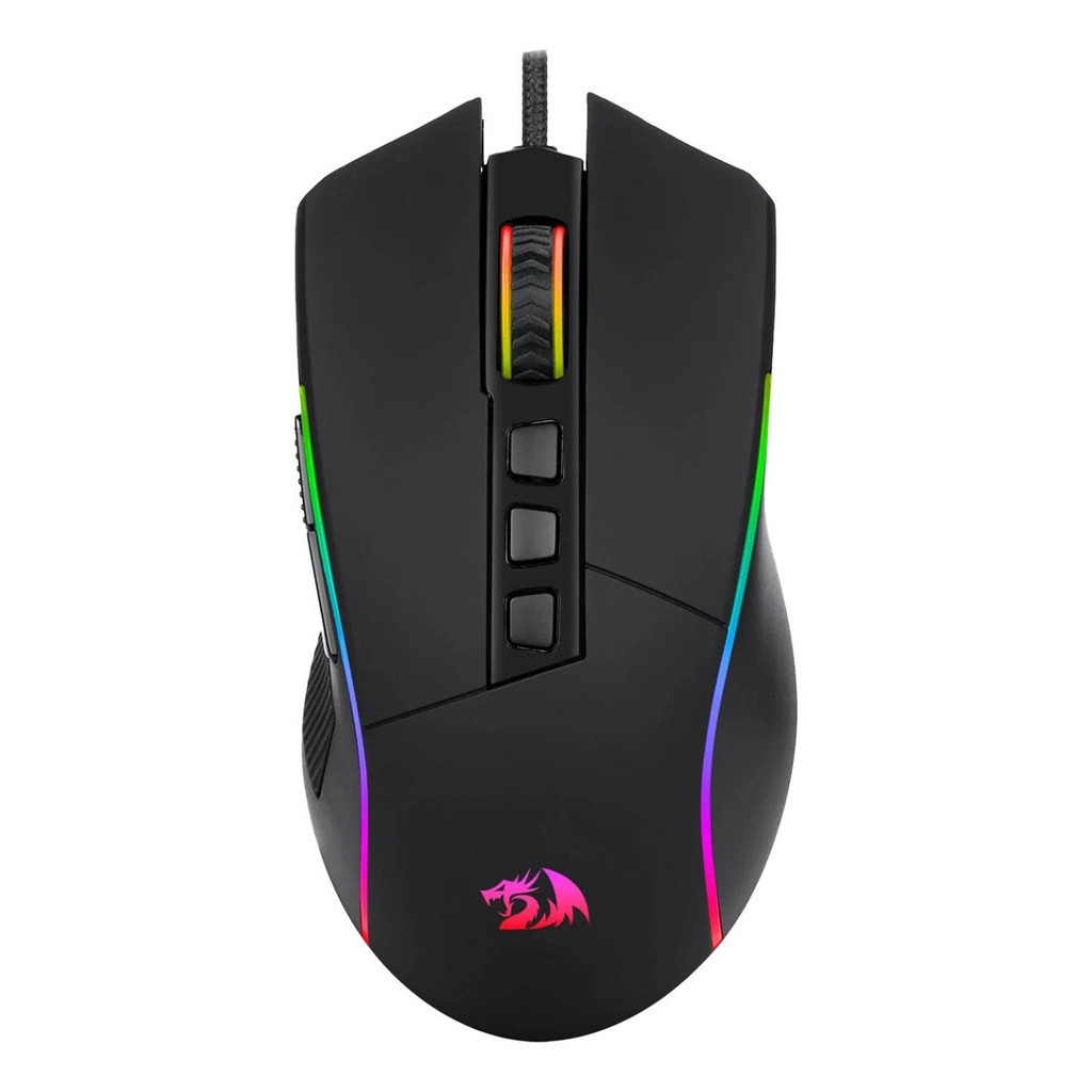 Mouse Gamer Redragon Plank Rgb Preto M812-rgb | Shopee Brasil