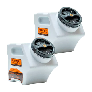 Kit 2 Porta Ração Truqys Pet para Cães - 5Kg/10 Litros