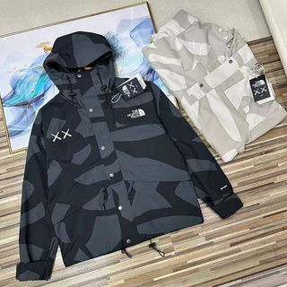 TNF Sesame Street Casaco De Chuva Com Capuz À Prova De Vento Para Homens Ao Ar Livre