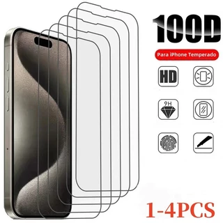 1-4pcs 3D Película Protetora Tela Filme Para iPhone 6 6s 6plus 7 8 Plus X Xr Xs 11 12 13 14 15 Pro Max HD Transparente Virdo Temperado