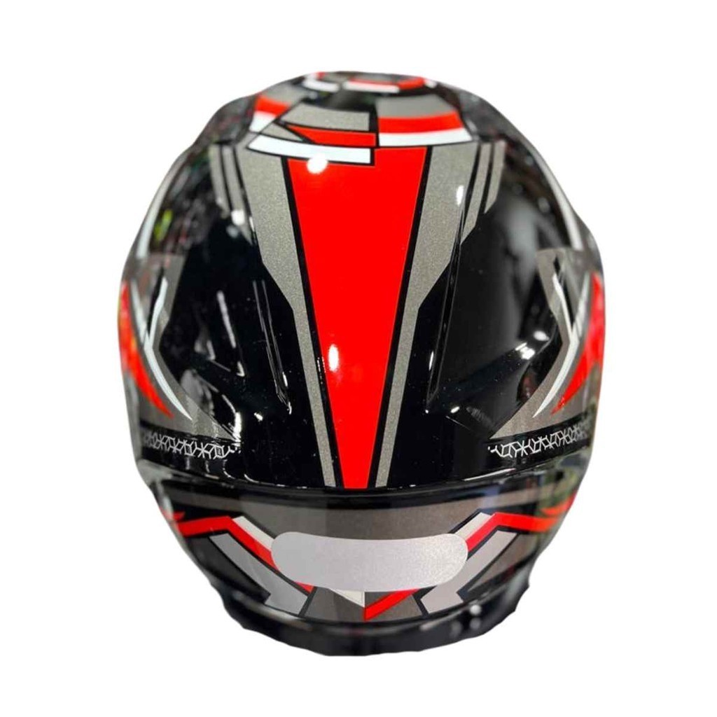 Capacete Xtroy Ff 526 Rage Preto e Vermelho | Shopee Brasil