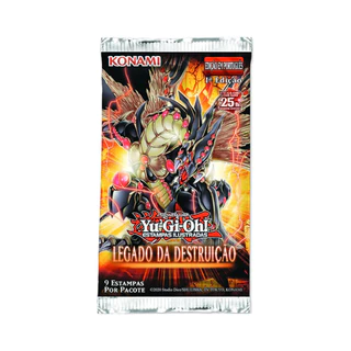 Booster Yugioh! Legado da Destruição 9 Cartas Yugioh Konami