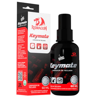 LIMPA TECLADO REDRAGON 60ML KEYMATE