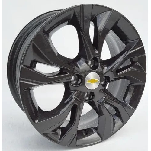 Kit 4 Rodas GM Celta Corsa Onix 2022 Aro 14 4x100 Black Piano Krmai S35 ...