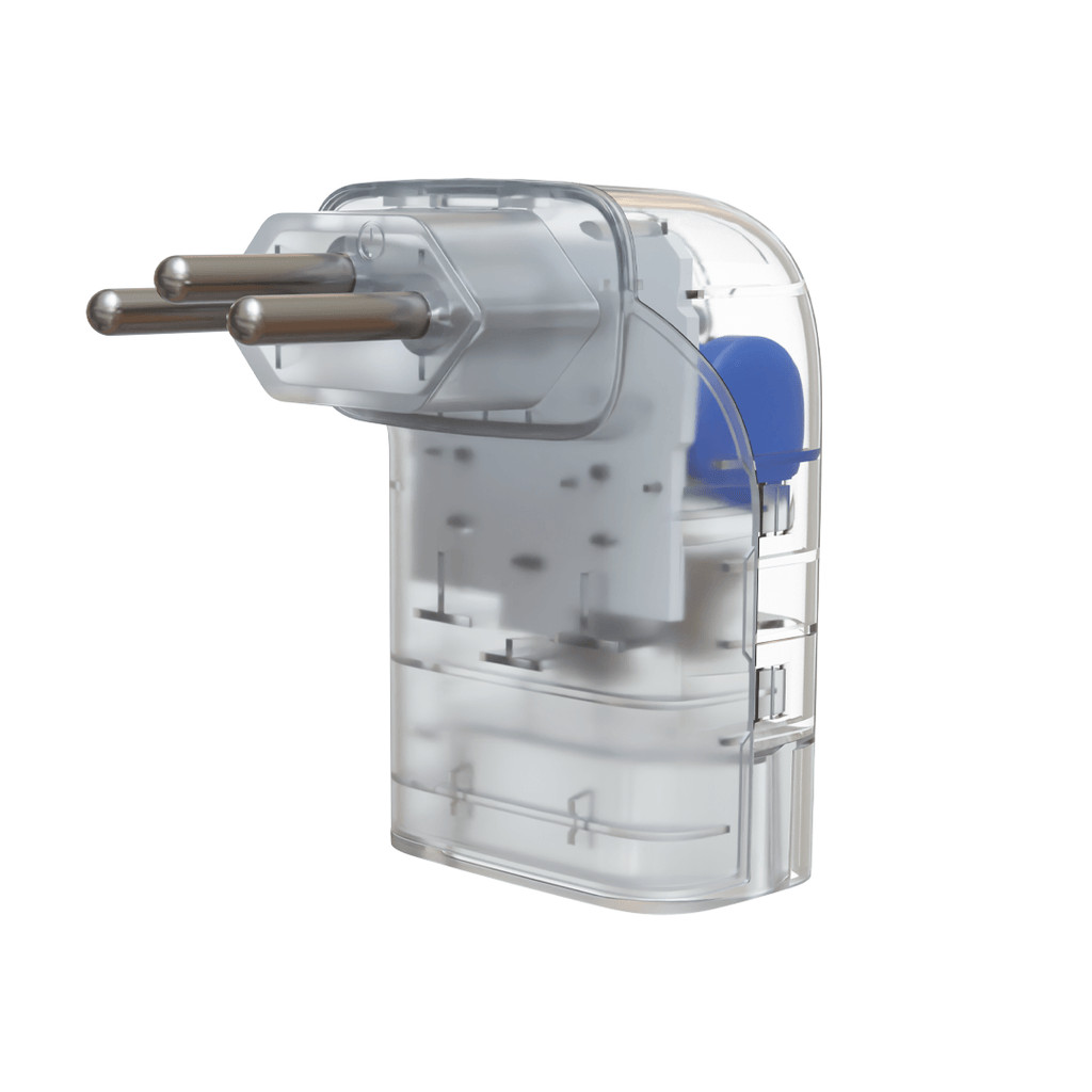 Protetor contra surtos (DPS) - 127/220 volts - 20 amperes - 1 tomada - 3 pinos - iCLAMPER Pocket Fit 3P 20A - LCF