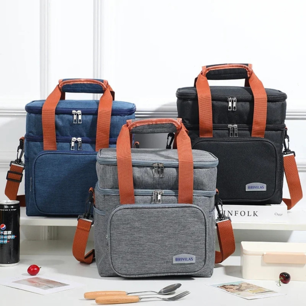 Bolsa Térmica Porta Marmita Lanche Bebida Grande Capacidade para ...