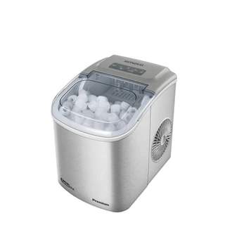 Máquina de Gelo Mondial 12kg Turbo Ice Premium MG-12-GI Cinza 220V
