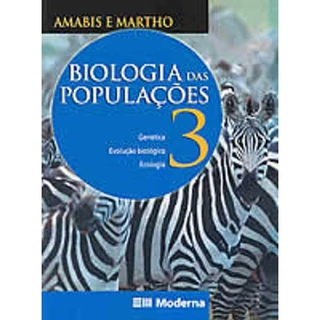 Biologia das Populações 3 autor Amabis, José Mariano