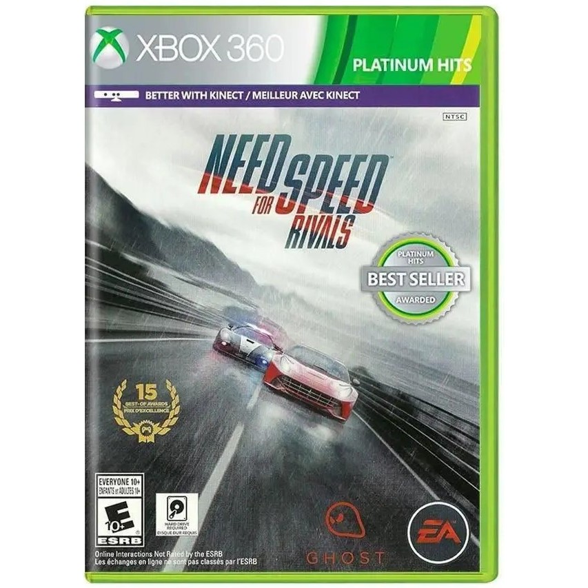 Need For Speed: Rivals (Platinum Hits / Kinect) - XBOX-360 | Shopee Brasil