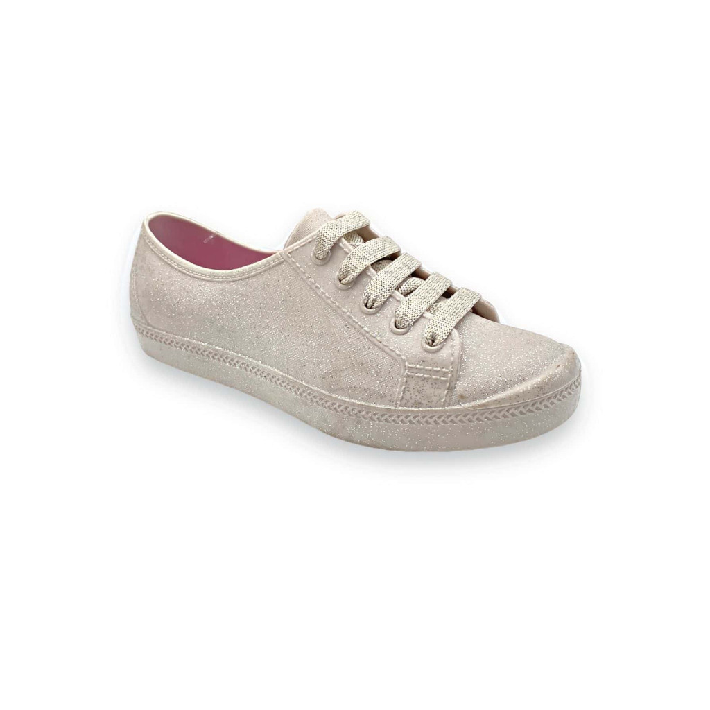 BLACK FRIDAY Tenis Infantil Em PVC Plástico Molinho Com Glitter