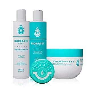 Kit Completo Linha Gloss SHRP Hidratei Repara e Nutre Intensamente
