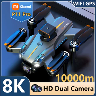 Xiaomi P11 Pro Drone GPS profissional 8K HD câmera de quatro vias inteligente evitar obstáculos dobrável Quadcopter RC 1