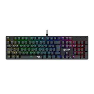 Teclado Mecanico Gamer Redragon Sindri, Rainbow, Switch Marrom, USB, Preto, K671 em Oferta na Shopee