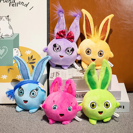 [Novos Coelhinhos Sunny Bunnies Sunshine Bunny Doll Personagem De Boneca De Pelúcia De Animal COD