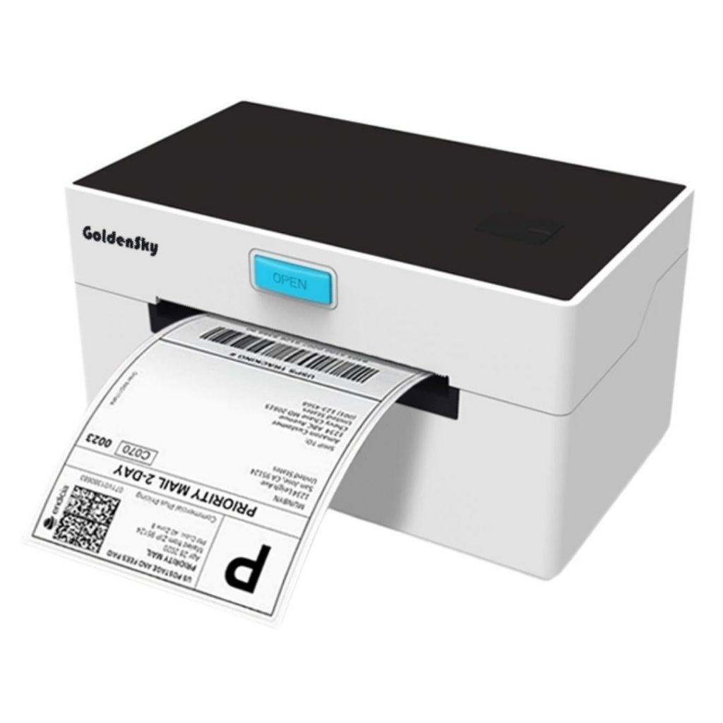 Impressora Térmica De Etiqueta Adesiva 110mm USB | Shopee Brasil