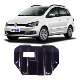 Peito De Aço Vw Spacefox 2011 A 2018 Protetor De Cárter 1mm Reforçado