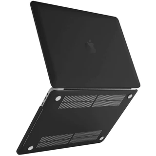 Capa Hard Case Para MacBook Pro 13” Touch Bar M1 M2 - Mod. A2338 Preto Fosco - Toque Emborrachado