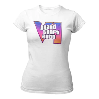 Camisa Camiseta Feminina Estampada Jogo Game Gta 6