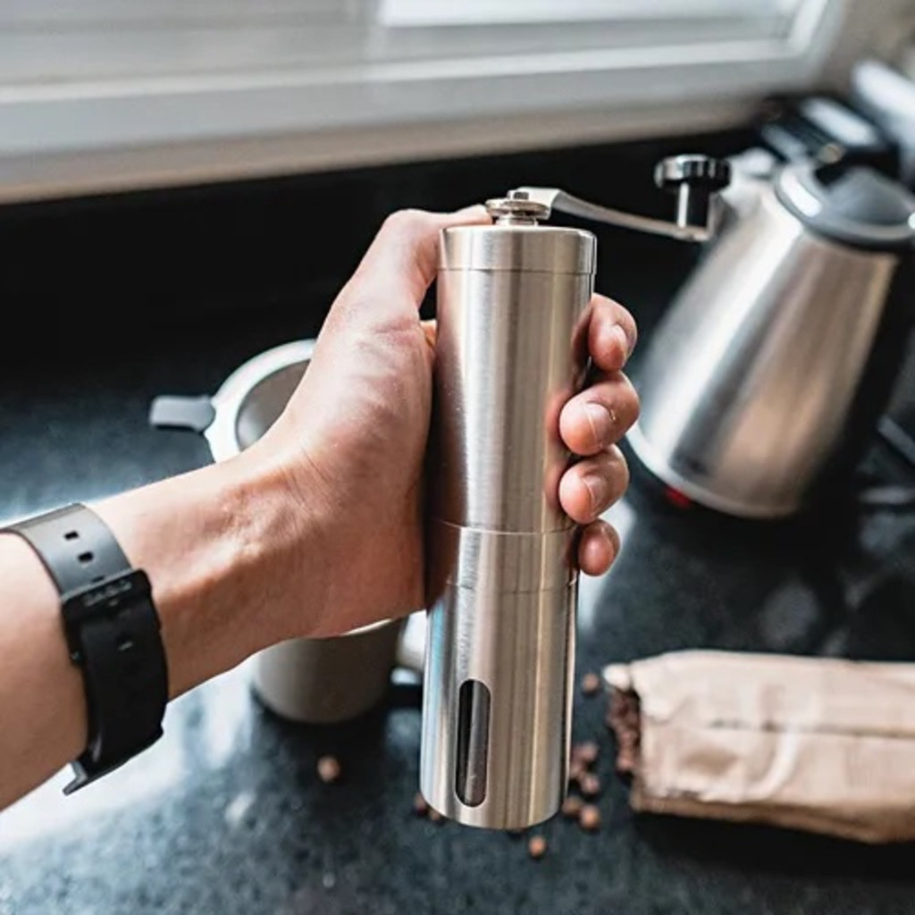 Moedor de Café Manual Triturador de Grãos Portátil C/ Ajuste DS13079