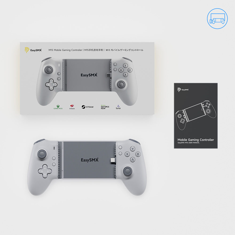 EasySMX コントローラー M15 Type-C ゲームパッド EasySMX M15 Tipo C Controlador De Telefone Móvel Gamepad Para