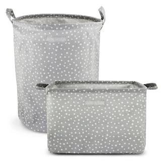 Conjunto de Cesto para Roupa/Brinquedo e Cesto Organizador Retangular