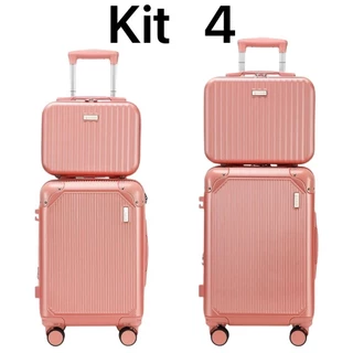 Kit Conjunto de 4 Malas de Viajem G/M/P/PP em Oferta na Shopee