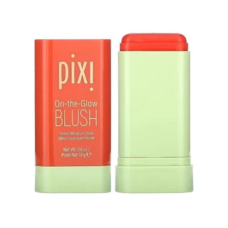 Pixi On-the-Glow Blush Contour Stick Lábios E Bochechas Dupla Finalidade Que Muda De Cor Hidratante Natural Para Creme De