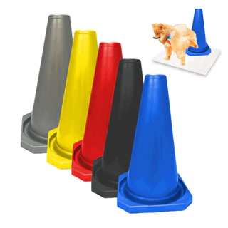 Cone Para Cães Xixi Sanitário Educador Poste Adestrador Pet Postinho Cachorro Fazer Xixi