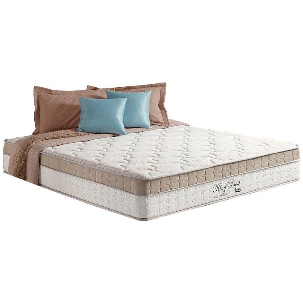 Colchão King Molas Superlastic King Best (193x203x33) Anjos Shopee