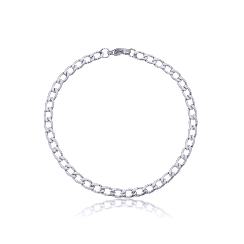 Pulseira Masculina em Aço Grumet
