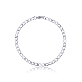 Pulseira Masculina em Aço Grumet