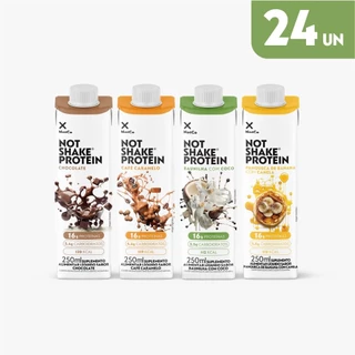 Kit 24x Bebida Proteica NotCo NotShake Protein 250ml 4 Sabores Sortidos