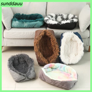 ki Pet Cama De Pelúcia Portátil Dobrável Para Cães Gatos De Inverno Canis Quentes Quadrados Suprimentos