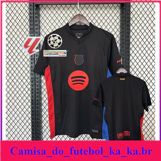 Camisa de futebol 24/25 BA Away manga curta masculina camiseta de alta qualidade
