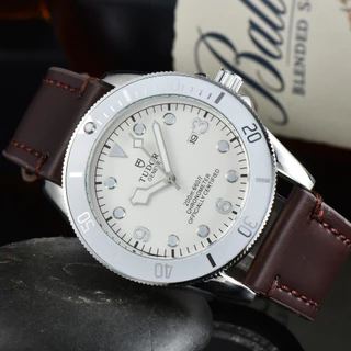 TUDOR Clássico Simples Relógio De Pulso Movimento De Quartzo Retro Moda Masculino
