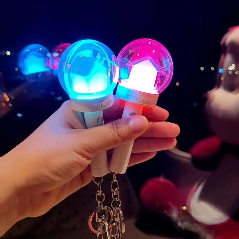 2025 Kpop BOYNEXTDOOR Mini Light Stick Chaveiros Criativos Luzes